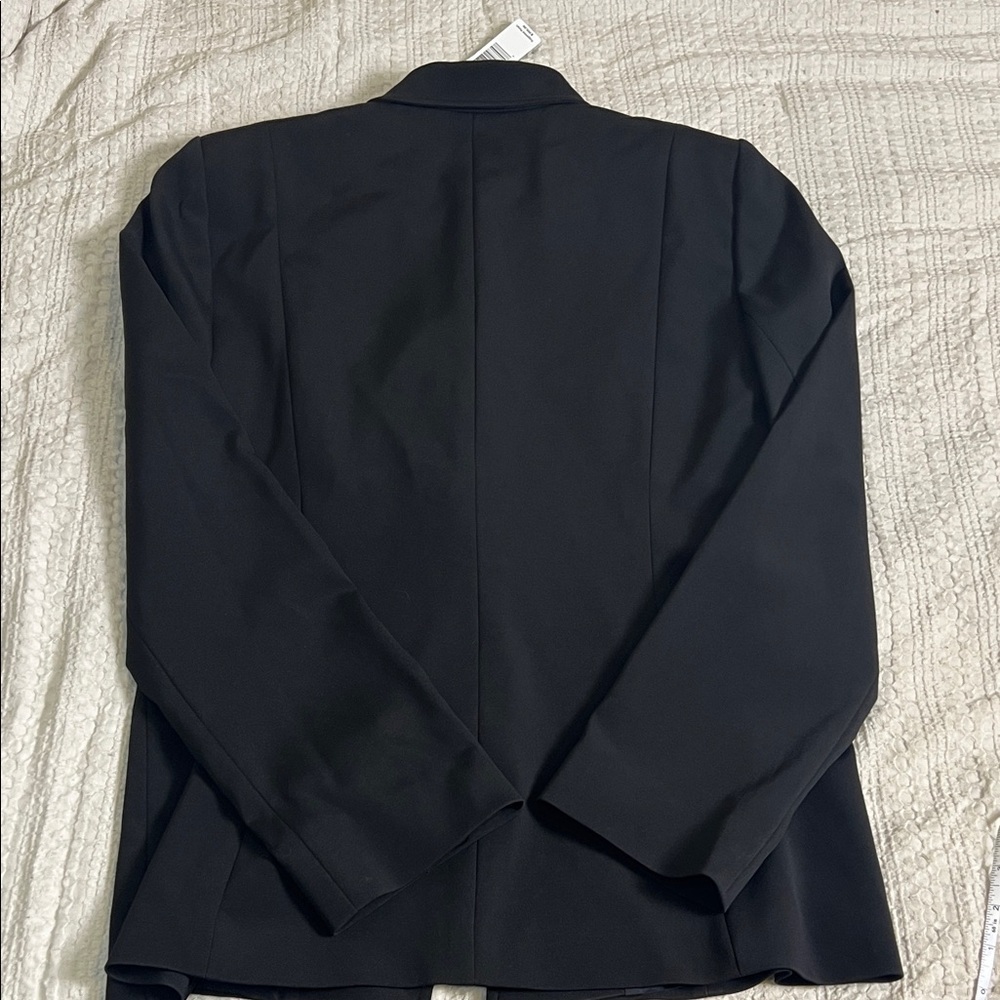 Linda Allard Ellen Tracy casual Black Women's Blazer size 8 - Picture 3 of 10